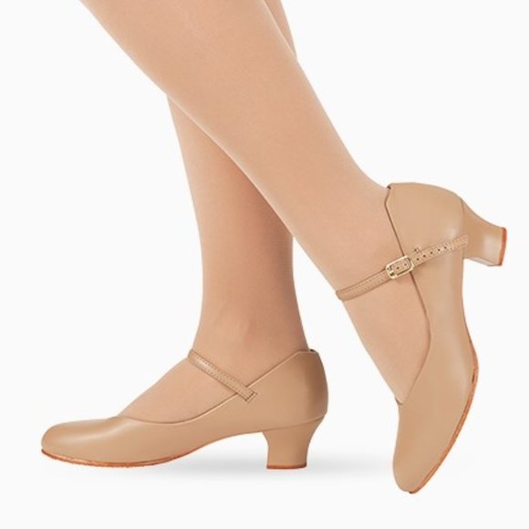 CAPEZIO "Jr. Footlight" Round Toe Mary Jane Pumps NEW IN BOX! - Picture 2 of 11